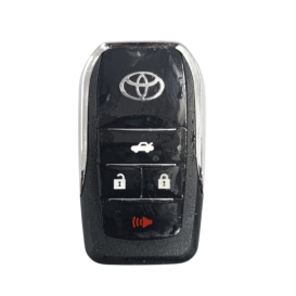 ADAPTAÇÃO CARCAÇA CHAVE CANIVETE COM LAMINA CAMRY, RAV4, REIZ, VIOS, CROWN, 3+1 BOT