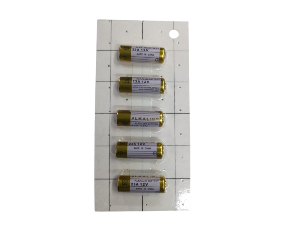 A23 Alkaline (cartela c/ 5 unid.) A23 Alkaline (cartela c/ 5 unid.)