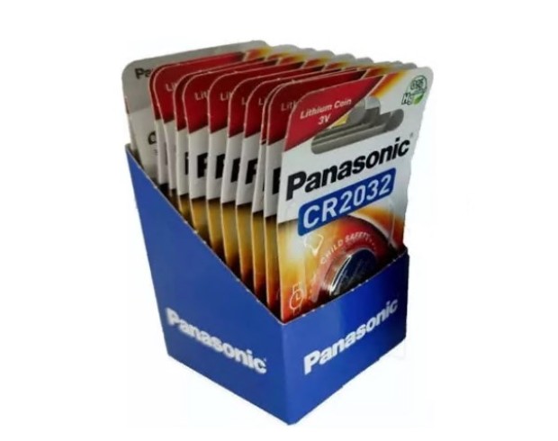 CR 2032 Caixa com 12 UN Panasonic