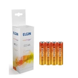 AA ELGIN CAIXA C/ 40 UN