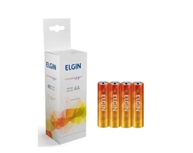 AA ELGIN CAIXA C/ 40 UN