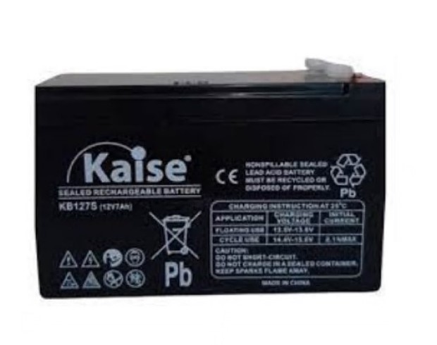 BATERIA SELADA KAISE 12V 7A