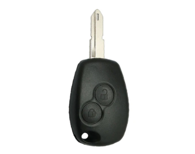 CHAVE GAVETA RENAULT NOVO 2 BOTOES CHAVE GAVETA RENAULT NOVO 2 BOTOES