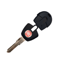 CHAVE GAVETA FIAT COM LAMINA YALE (CABEÃ‡A REMOVÃVEL)