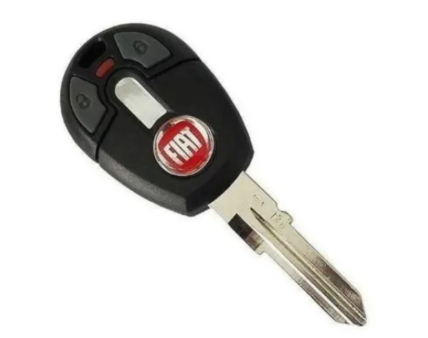 CHAVE OCA FIAT 2 BOTÕES COM LAMINA YALE CHAVE OCA FIAT 2 BOTÕES COM LAMINA YALE