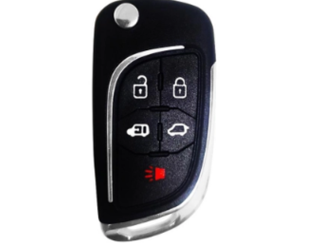 CARCAÇA CHAVE GM 5 BOTÕES ADAPTAÇÃO