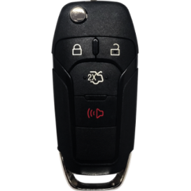 CARCAÇA CHAVE CANIVETE FORD 4 BOTÕES SEM LOGO