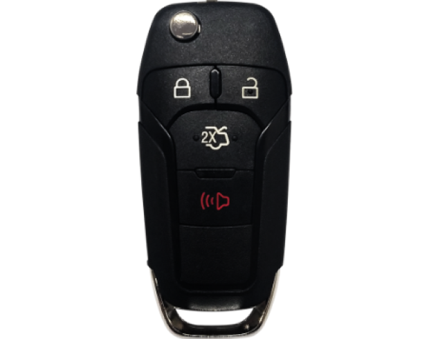 CARCAÇA CHAVE CANIVETE FORD 4 BOTÕES SEM LOGO CARCAÇA CHAVE CANIVETE FORD 4 BOTÕES SEM LOGO