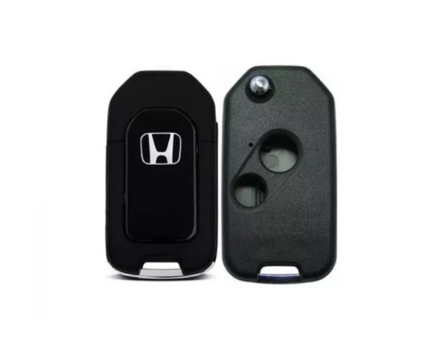 CARCAÇA CHAVE HONDA FIT CIVIC 2 BOTÕES NOVO ESTILO