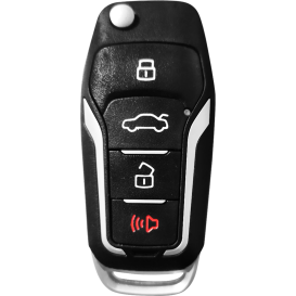 CHAVE CANIVETE POSITRON INTELIGENTE FORD 4 BOTÕES