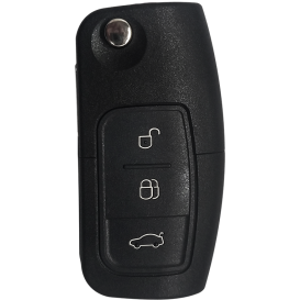 CHAVE ALARME FORD 3B 433MHz C/ LAMINA HU101